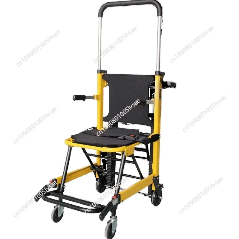 

Manual Stair Climbing Chair Foldable Emergency Stair Lift Wheelchair Aluminum Alloy Up and Down Stairs Climbing Machine
