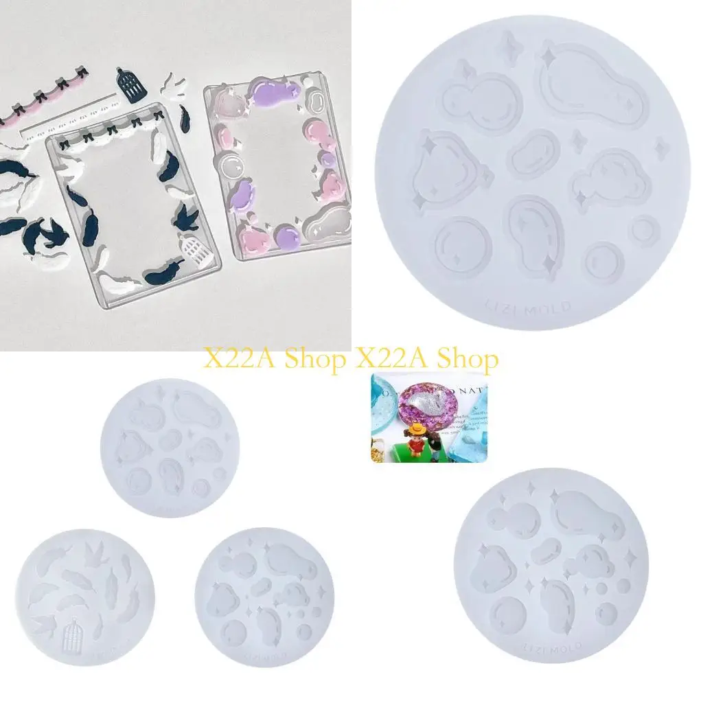 

Unique Resin Shaker Fillings Mold DIY Cage Epoxy Resin Mold for Quicksand Casting Mold