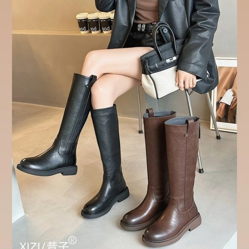New Model Knight Boots - Long Winter and Autumn Knee-high Women's Warm Boots