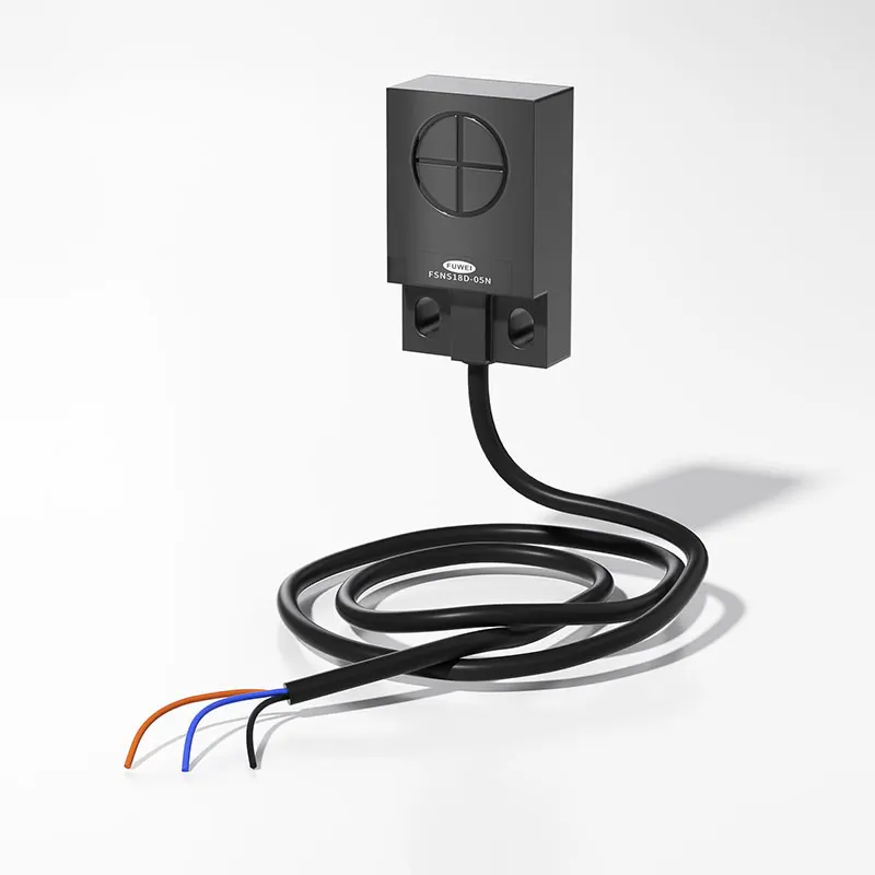 FUWEI FSNS18D-05 Top-Sensing Type 5mm Detection Distance Inductive Proximity Switch Sensor for Metal Detection