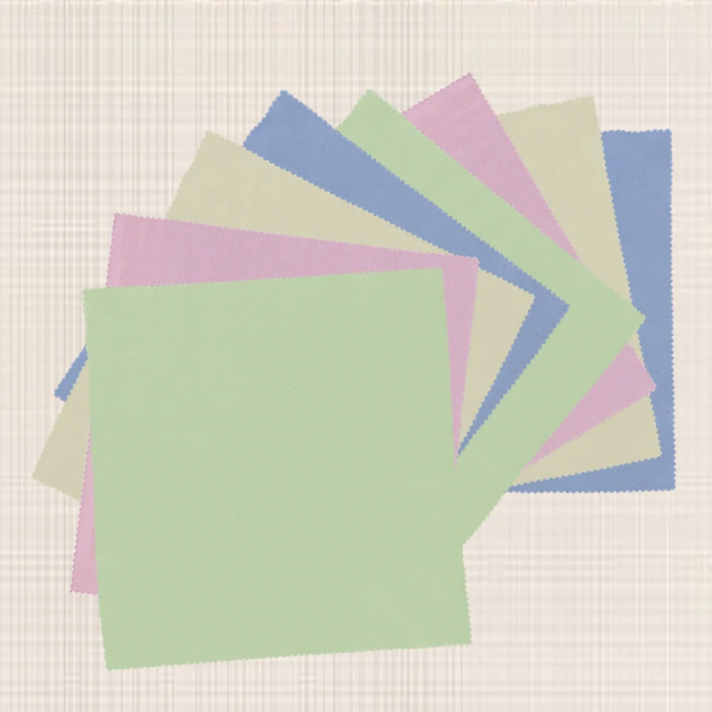 

25Pcs Microfiber Polishing Cloth Soft Reusable Durable for Eyeglasses Sunglasses Camera Lens Cell Phones Musical Instruments