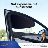 New Auto Sun Shade Cover Front Rear Side Window Shield Car Sun UV Blocking Electrostatic Sun Visor Curtains for Car Side Window