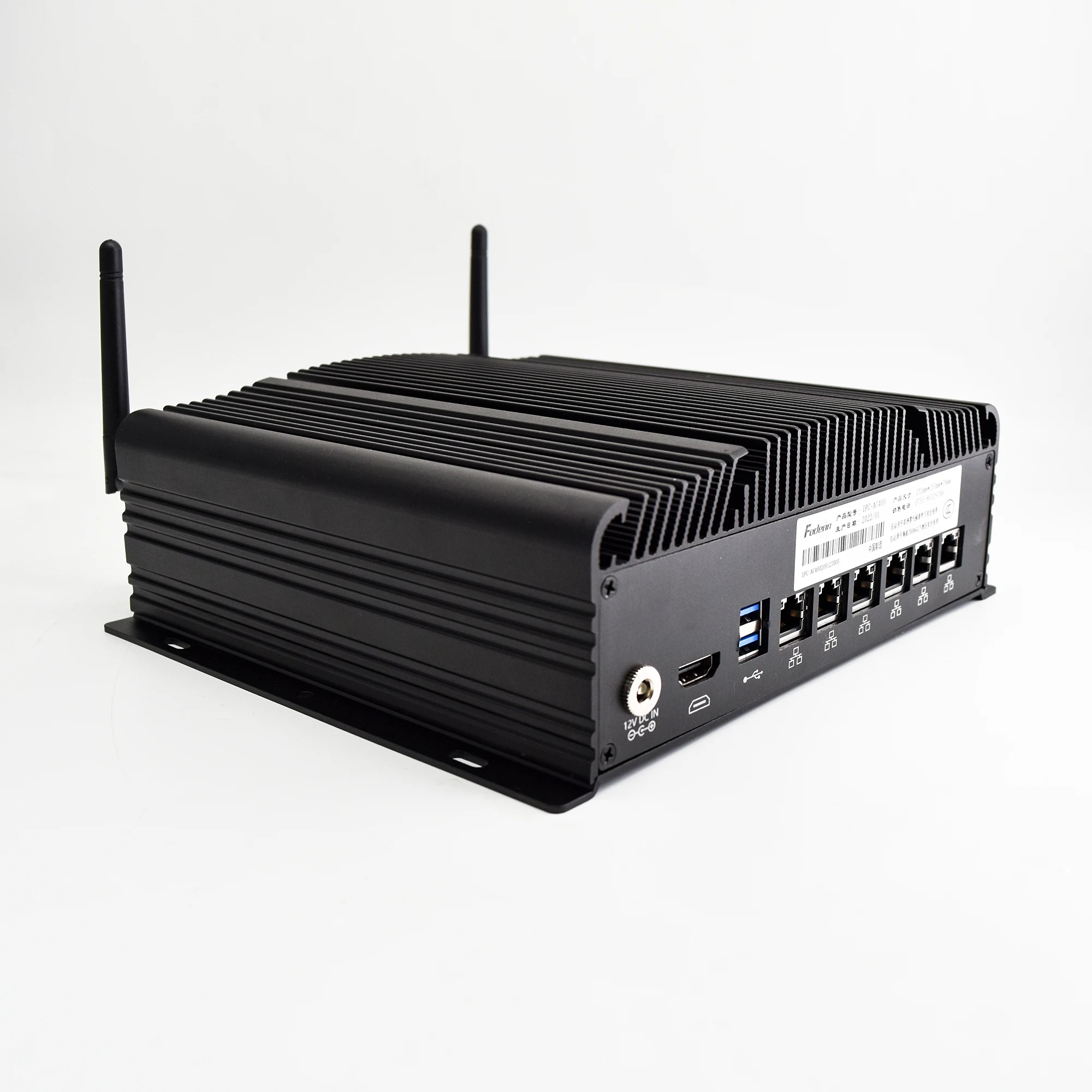 

Новый промышленный блок Intel AIot для ПК с окном Linux, IPC, встроенный компьютер 6, PoE GPIO, мини-промышленный ПК, корпус Mini Itx, безвентиляторный алюминий