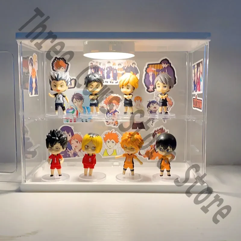 

Anime Haikyuu!! Kozume Kenma Shoyo Hinata Kotaro Bokuto Miya Atsumu Kita Shinsuke Cosplay Figurine Ornament Model Garage Kits