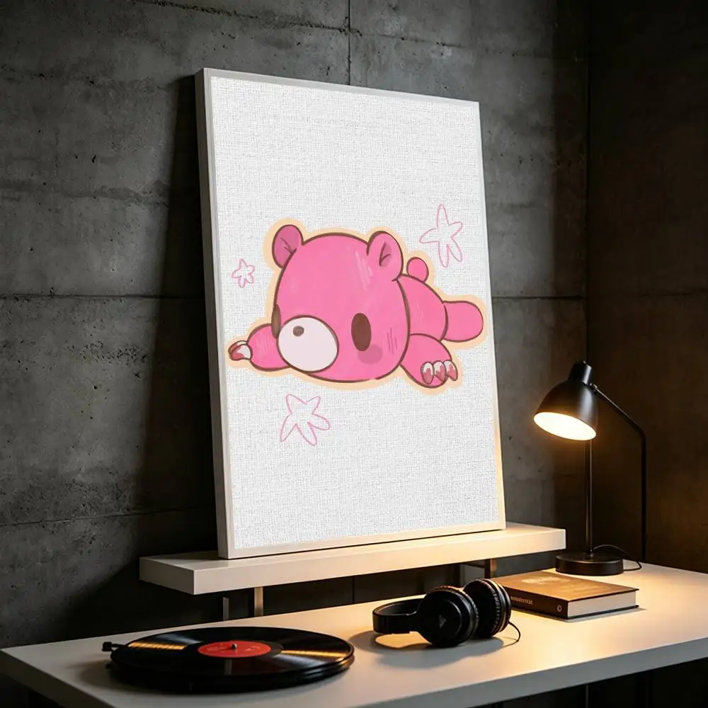 Cute G-Gloomy Bear  Poster High Quality Dorm Living Room Aesthetic Wall Decoration Painting Stickers Gift