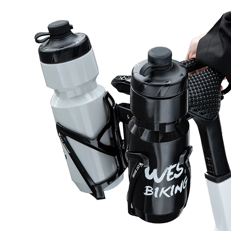 AliExpress West Biking WEST BIKING Bicycle Water Bottle Cage Extension Mount for Bike Saddle Single/Double Bottles Holder Bicycle Modification Parts