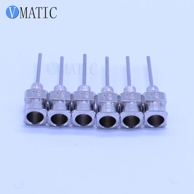 Gratis Verzending 0.5 Inch Tip Lengte 19G Alle Metalen Tips Blunt Rvs 12Pcs Doseren Spuit Naald Tips 1/2 Inch