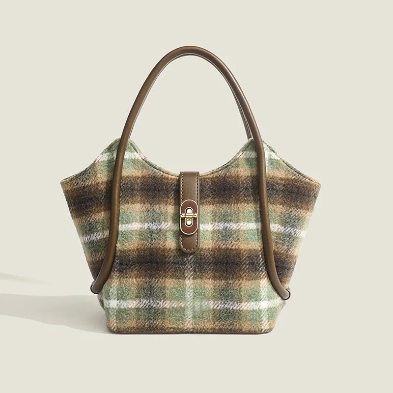 Borse per le donne 2023 borse a tracolla autunno inverno femminili alla moda borse a tracolla di lusso retrò e portafoglio elegante borsa a cesto