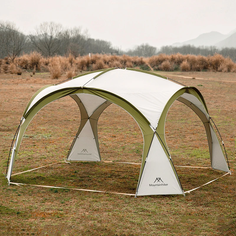 Imagem -04 - Outdoor Dome Tent Grande Camping Proteção Solar Pergola Piquenique Caminhadas Toldo Canopy 810 Pessoa