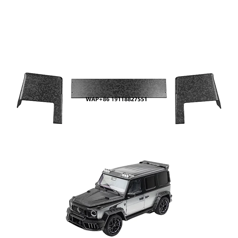 

2025 New MSY Style Forged Carbon Matt Black Rear Wing Body Kit for G-Class G63 G500 W464 W465 2019-2025 Cars