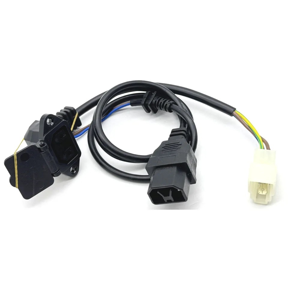 Canon Charge Connector 3pin Male Plug Interface Cable 2Wire Connector Female Socket For electric bicycle Balance Car Bike