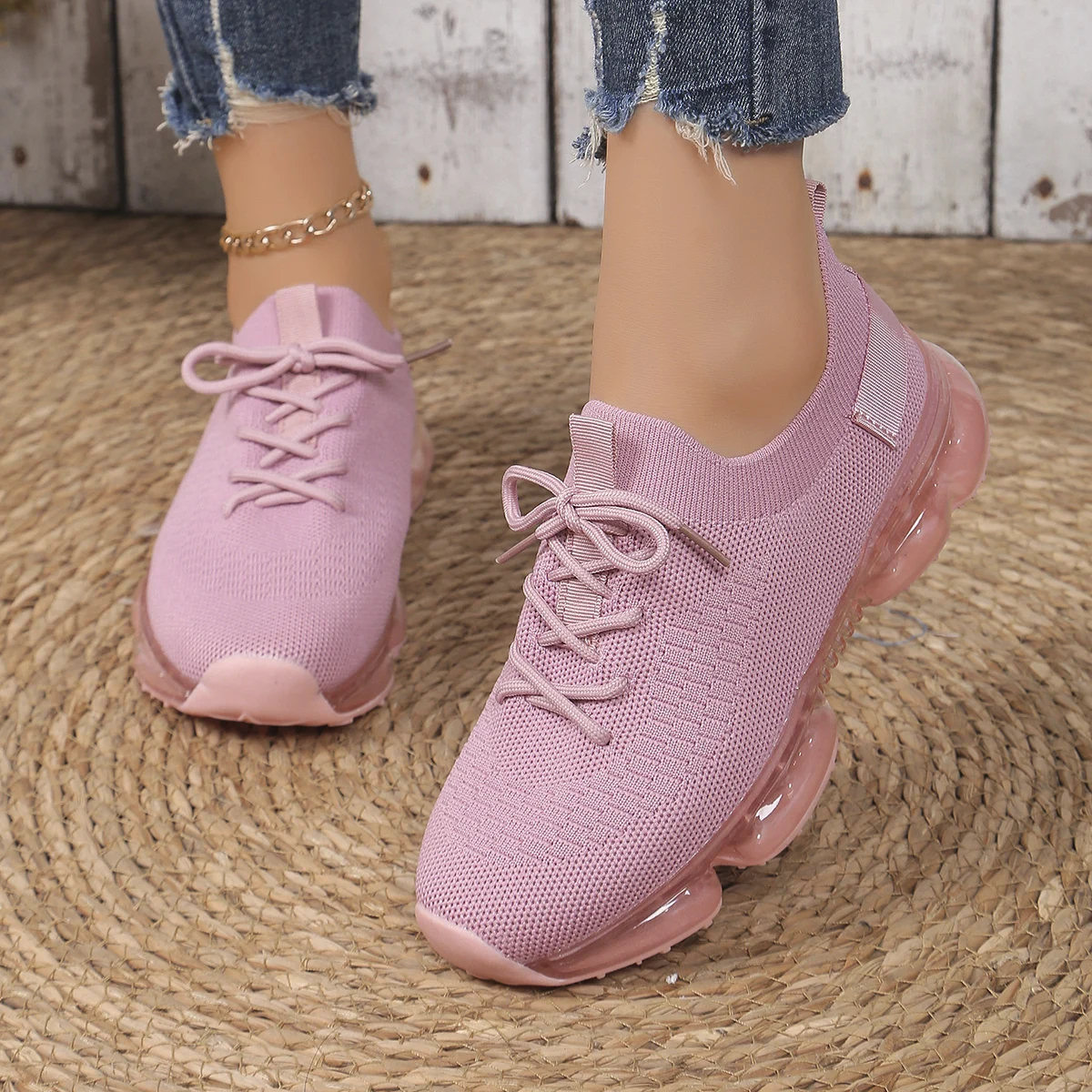 2024 Chunky Sneakers Sports Shoes Korean Women Platform Sneakers Casual Vulcanized Shoes Tennis Female Vintage Designer Footwear