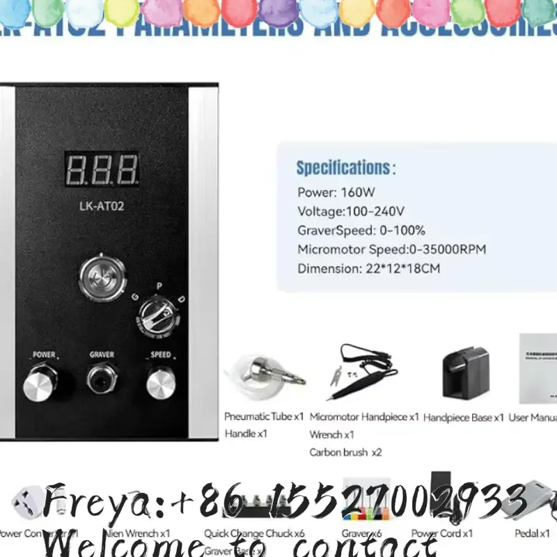 HH-AT01 jewelers NOT Need air compressor ARTGRAVER 100~240V Pneumatic Engraving Tools Jewelry Graver machine