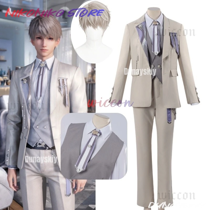 زي الحب والمساحة العميقة زيفاري كوسفريب لوميير شينشينغوي رسائل من النجوم زي موحد الدعامة مجموعة كاملة بدلة النساء والرجال