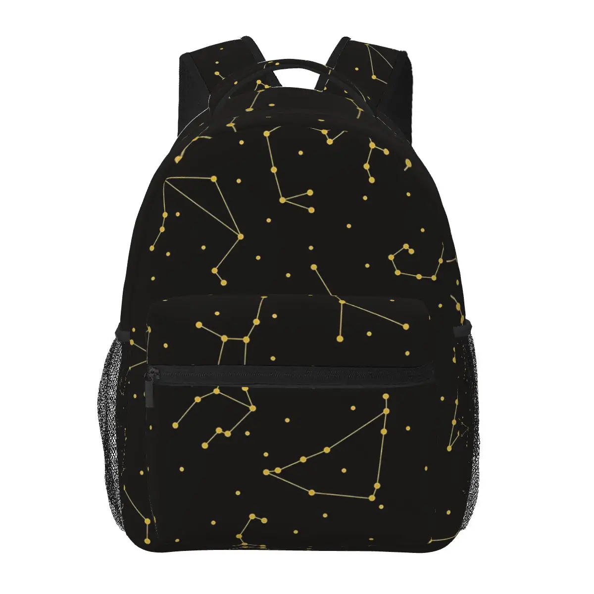 Night Sky Celestial Stars Zodiac Constellations Backpacks Boys Girls Bookbag Children School Bags Travel Rucksack Shoulder Bag