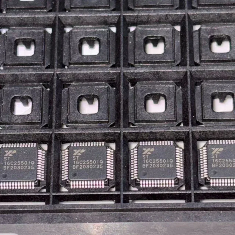 ST16C2550IQ48-F High-Performance Dual UART IC for Industrial Automation/Embedded Systems, 16-Byte FIFO, Programmable Baud Rate