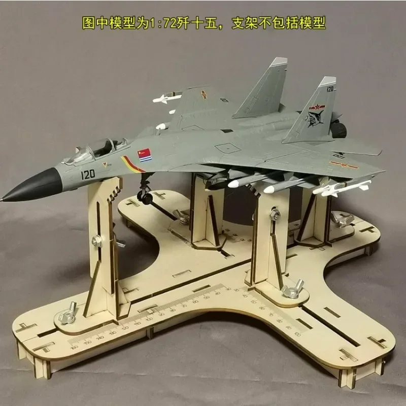 Aircraft Model Stand for Painting & Display – DIY Laminated Wood Bracket for 1:72 1:48 Scale Airplane ModelsGoods in stock