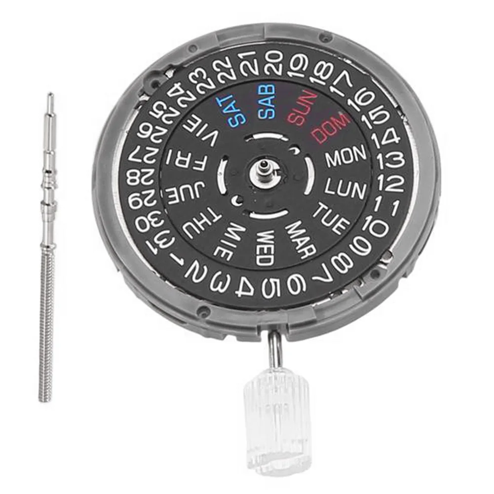 AD41-NH36 NH36A 自動巻きムーブメント 自動巻き機械式クイック日付/曜日設定 3.8 時リューズ 24