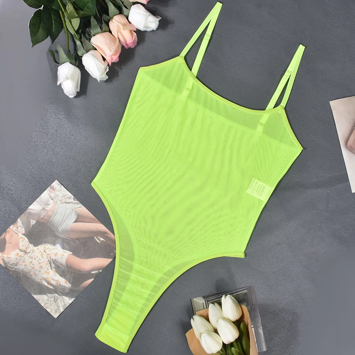 The Émeline Corded Lace Bodysuit