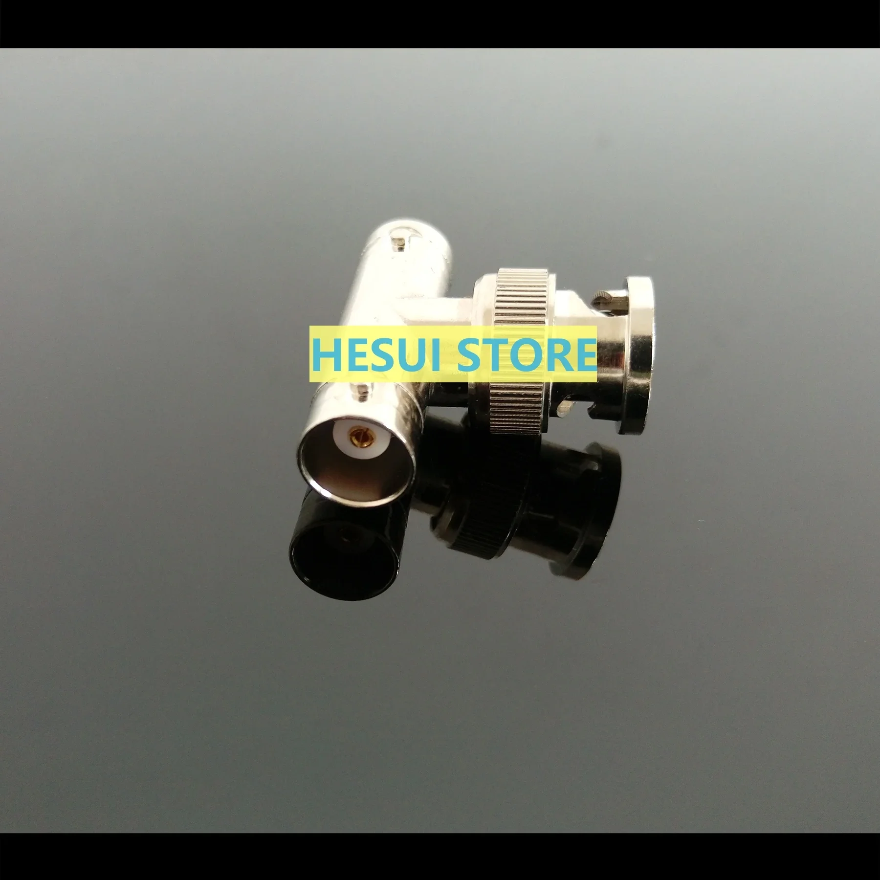 1/3/5 قطعة 50Ω النحاس النقي BNC-KJK ثلاثي الرأس، ثورة واحدة إلى اثنين من الإناث BNC-KKJ BNC إبرة داخلية إلى فتحتين BNC الداخلية