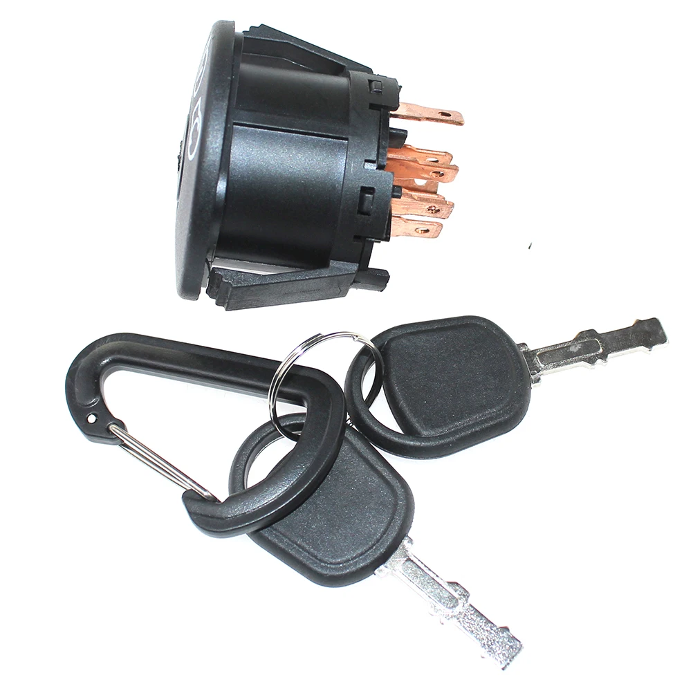 Imagem -06 - Chave do Interruptor de Ignição Motores John Deere Hpx Hpx Lt150 Lt160 Lt180 Ltr180 X300 X300r X304 X305r X310 X320 X324