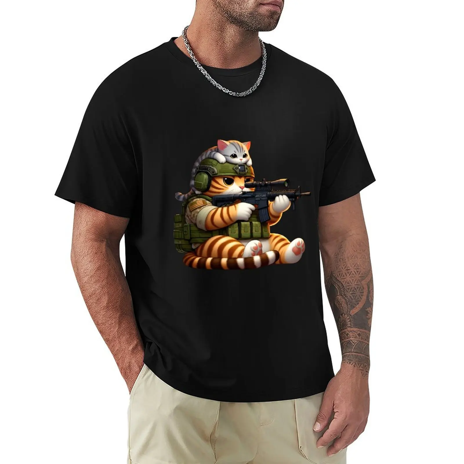 Tactical Tiger T-Shirt t shirt man luxury T-Shirt