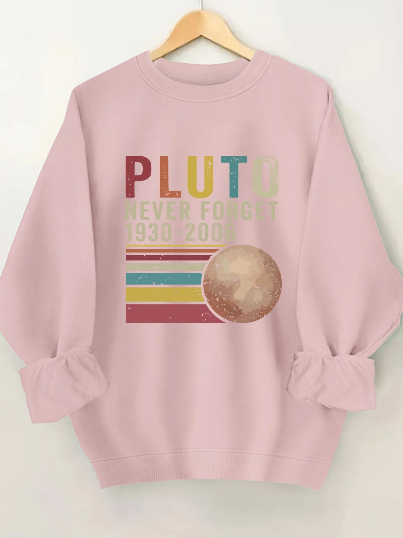 

Модный свитшот с принтом в виде букв и круглым вырезом для женщин, стильная повседневная уличная одежда