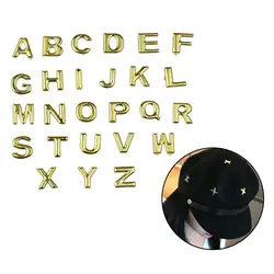 26Pc DIY A-Z Letter Metal Rivets Claw Studs Nailhead for Bags Clothes