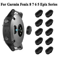 Silicone Dust Stopper For Garmin Fenix 8 E 7 7X 6 6X Pro 5 5X Plus Epix Pro Gen 2 Charging Port Dust Cover Cap Anti-dust Plug