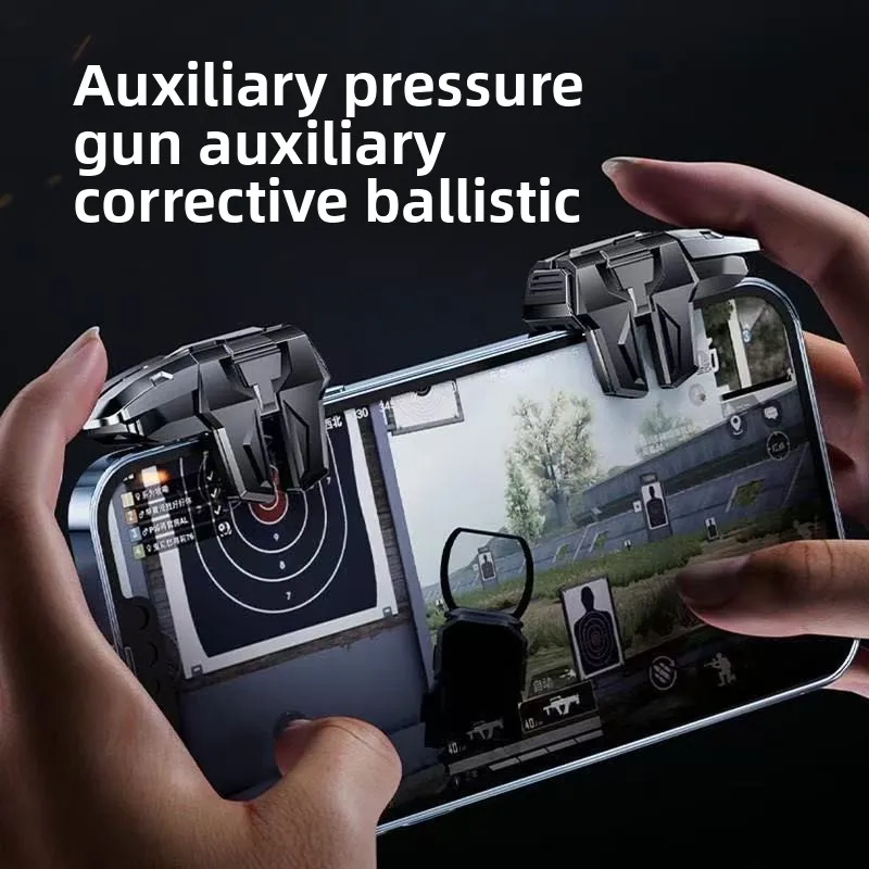 الزناد لعبة المحمول لpubg الهدف مطلق النار ، M01 ، ABS ، سبيكة ، 6 إصبع ، L1 ، R1 زر مفتاح ، تحكم غمبد آيفون ، أندرويد ، العالمي