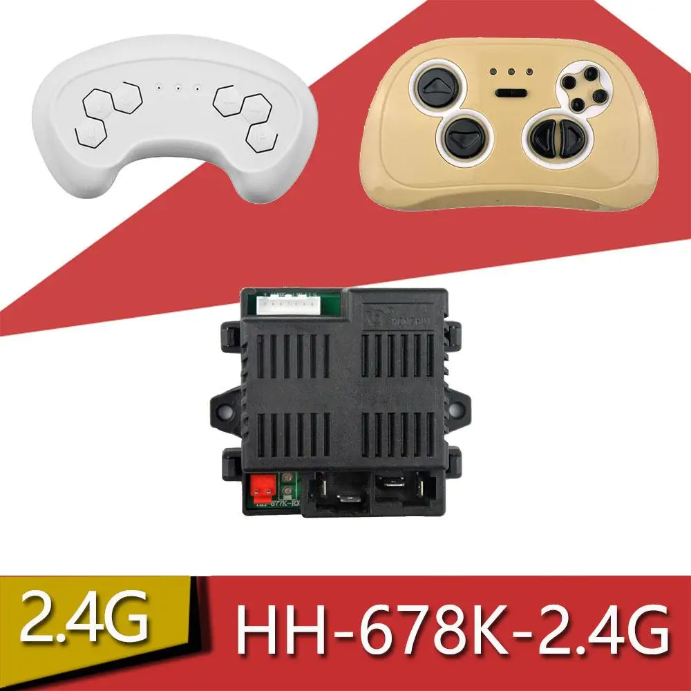 

HH678K-2.4G Children's Electric Car Remote Control Receiver Transmitter Motherboard 12V Circuit Board Stroller Accessories