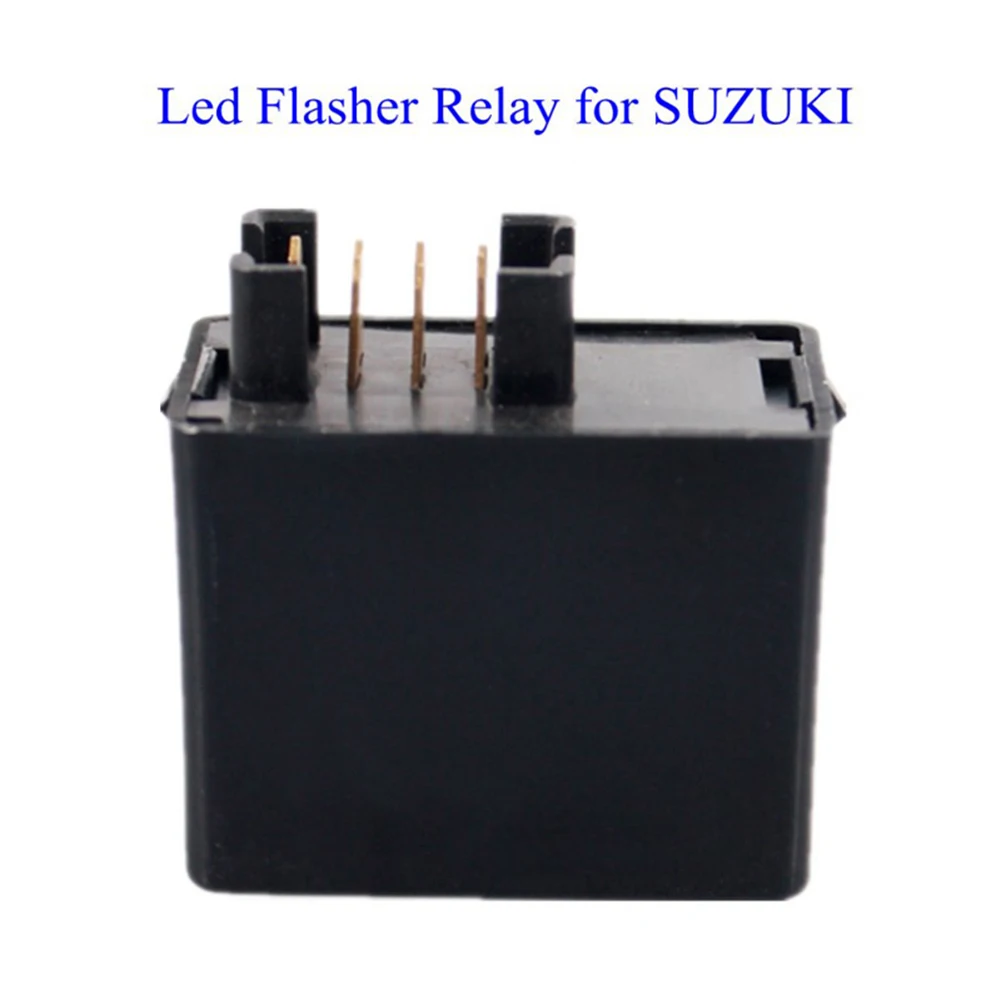 7-Pin LED Flasher Relay Indicators Turn Signals Blinker Indicator Relays Auto Strobe Motorcycle Decoders For SUZUKI SV 650 N/S