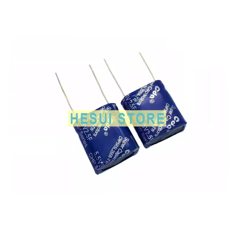 5pcs 5.5V2.5F Super Farad capacitor High current combined model 5.5V2.0F CHP-5R5 L 255R-PC