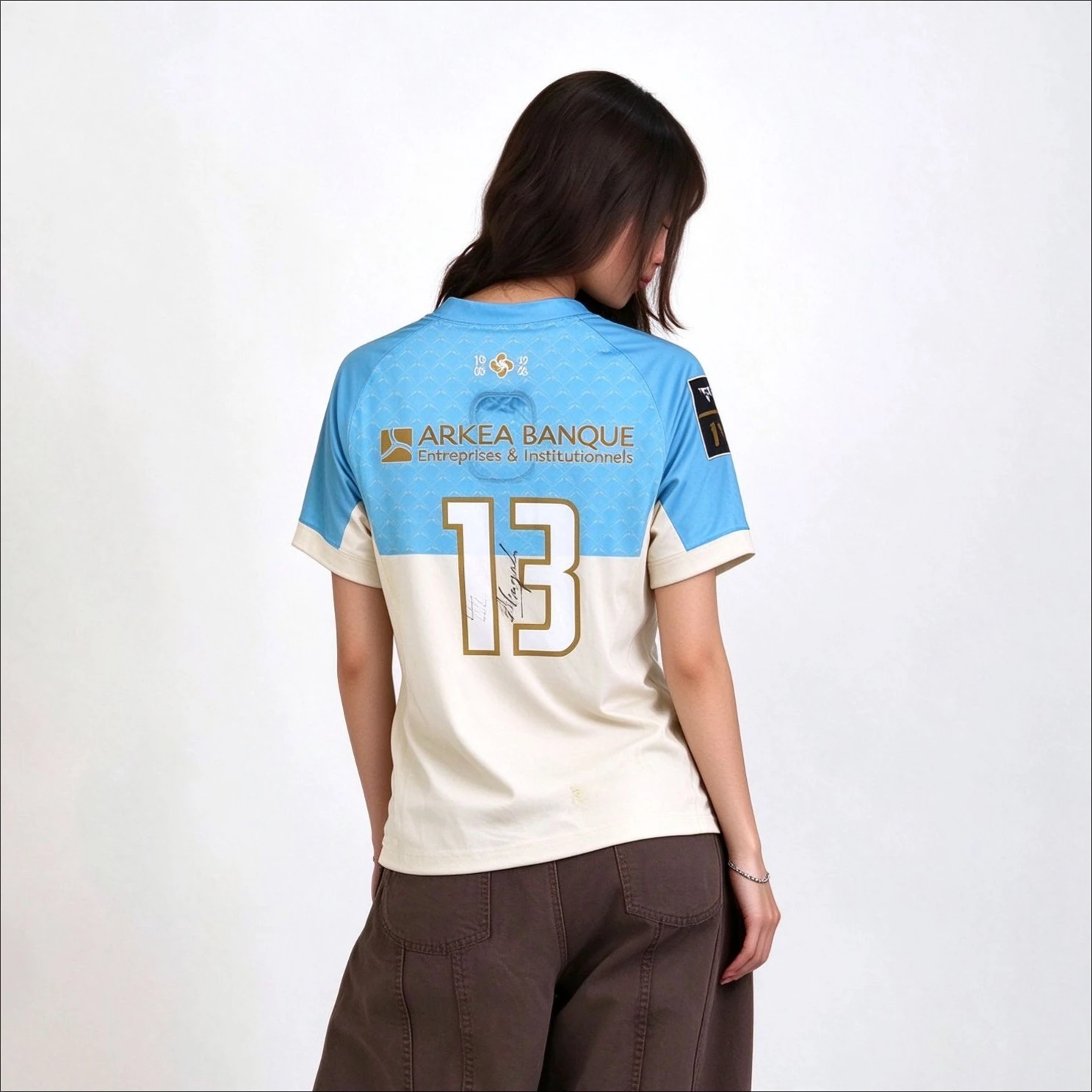 France Viron Bayonnais Rugby Sireli#13 Jerseys, Outdoor Sports Casual Tops