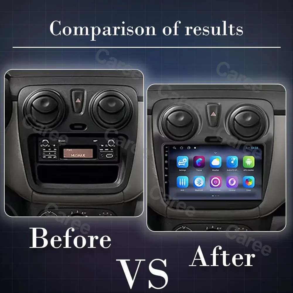 Car Radio For Renault Lodgy Dacia Dokker 2012 - 2020 Autoradio 4G WIFI GPS Car Video Multimedia Automotive Carplay Android Auto