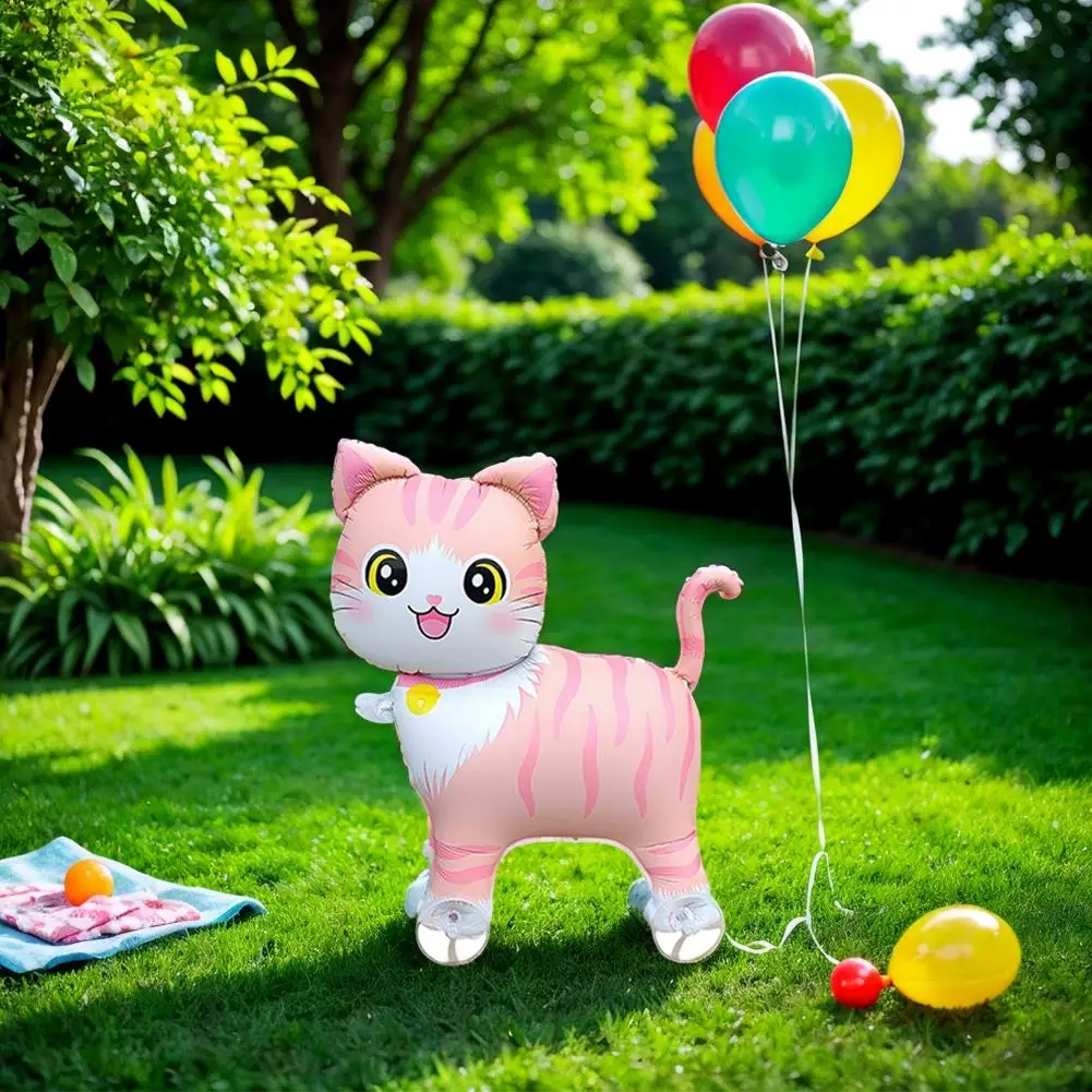 Selfstand Lets Pawty Balões de Animais Andantes, Bolas para Pets, Brinquedos, Balões Decorativos Fofos para Festas de Aniversário, Tema D
