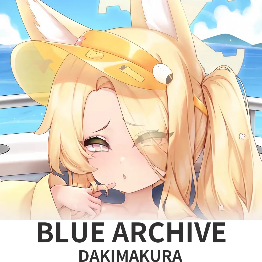 

Dakimakura обнимающая наволочка для тела аниме синий архив Юризоно Сейя наволочка