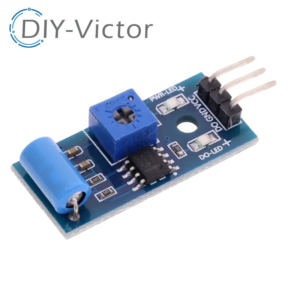 SW-420 Normally Closed Vibration Sensor Module for Alarm System Smart Vehicle Robot Helicopter Airplane Aeroplane Boart Car