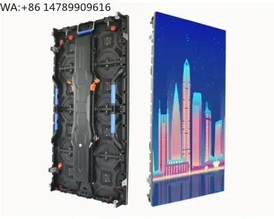 

Custom Weatherproof Outdoor LED DisplayIndoor 500*1000mm Rental Display Die-Casing Aluminum P4.81 Video Wall Advertising Display