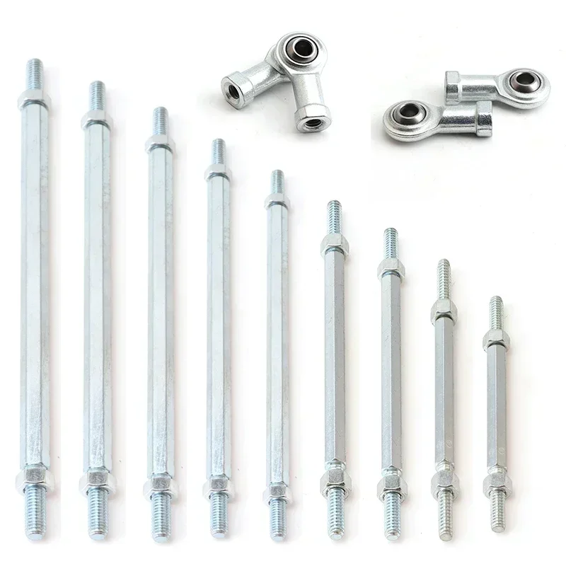 AliExpress TIMZH 80mm-280mm Steering Tie Rod Kit Ball Joint M8 Ball Joiner Bolt Tie Rod For DIY Electric Mini Kids ATV Go Kart Buggy Quad Bike