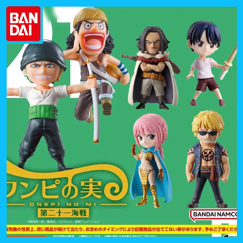 

Bandai оригинальный ONE PIECE Gashapon демон фрукты моделирование военно-морской битва 21, экшн-фигурки игрушки для мальчиков и девочек, детский подарок