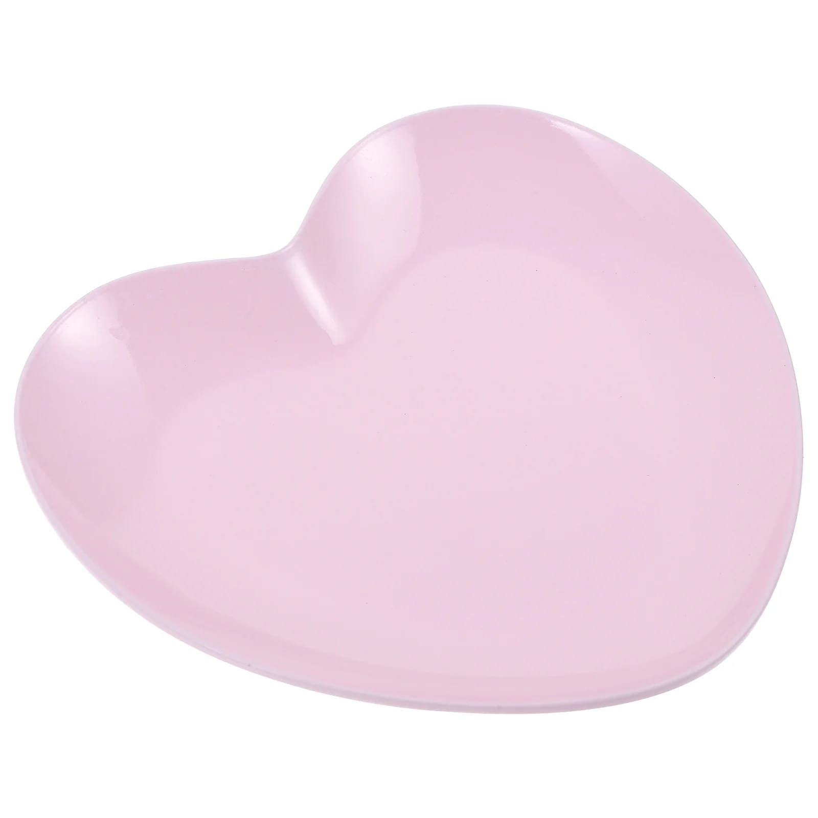 

Stainless Steel Heart Shaped Jewelry Tray Dish for Nightstand Desktop Bathroom Decor Ring Holder Key Tray Organizational Home