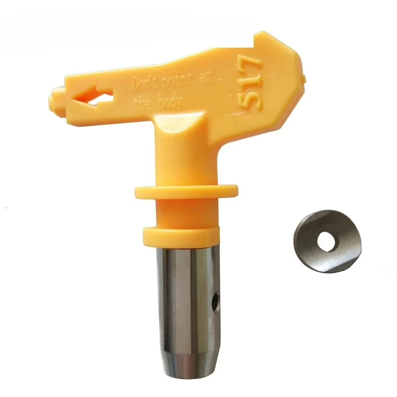 High pressure airless spraying machine universal yellow black nozzle