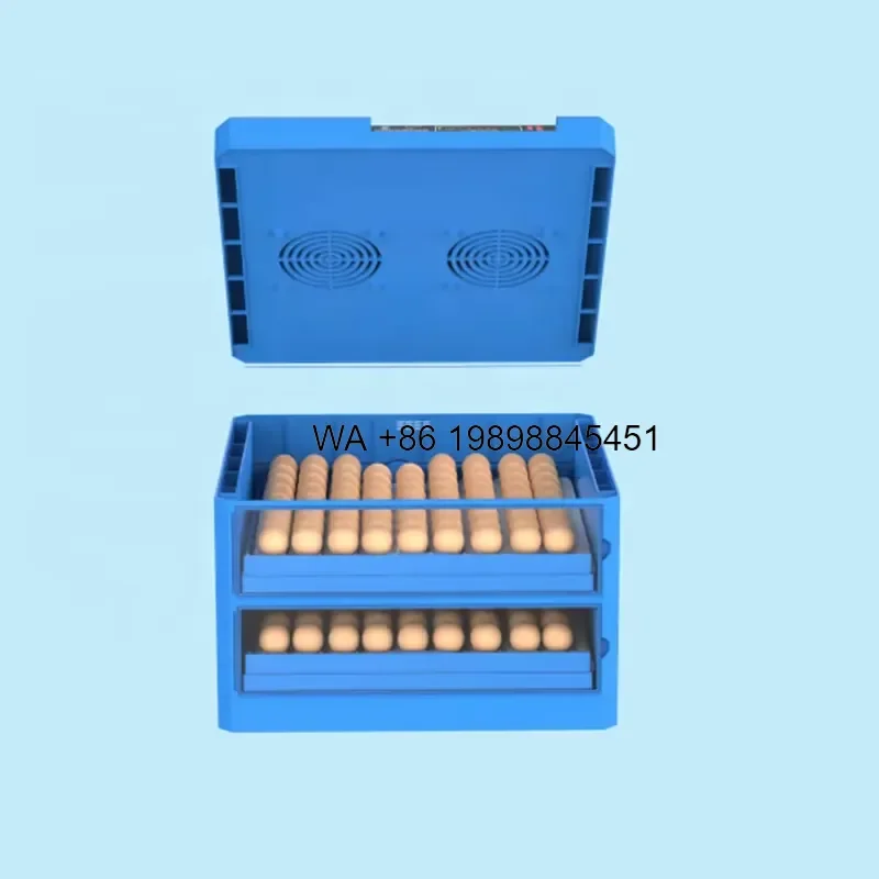 Wmwmnu Mini Egg Incubator for Chicken Hatching Automatic Temperature Control Poultry Brooder for Small Farm Home Use