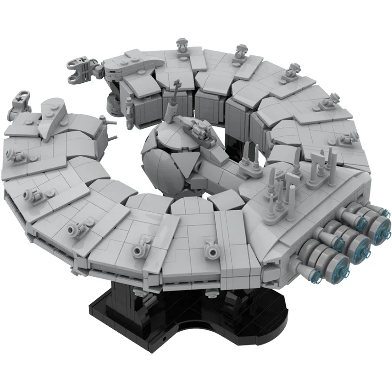 

1139pcs MOC Lucrehulk-Class Battlecruiser Star Battle Building Blocks Christmas Gift Limited Edition Architecture Ideal for Show