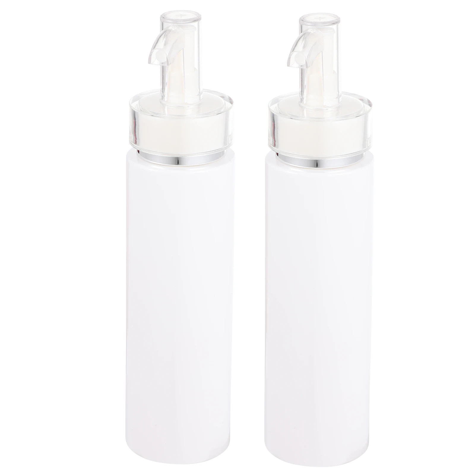 

2pcs PET Lotion Bottle Pump Refillable Empty Travel Toiletries Container Empty Pump Bottle Reusable Portable Storage
