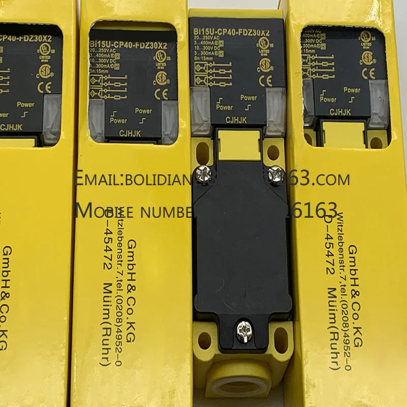 

New stock proximity switch sensor with high quality BI15 NI30 NI20-CP40-AN6X2 35U AP VN4X VP4X2 Y1 FZ3X2-H1141