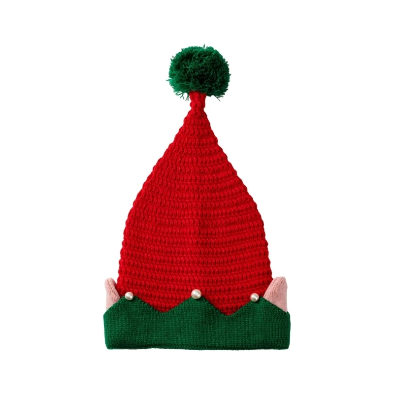 Elegant Stone Decorated Acrylic Baby Hat Flexible Suitable Cold Weather 0 2 Years