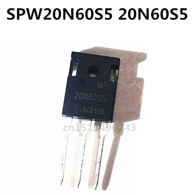 Original 2pcs/ SPW20N60S5 20N60S5  TO-247 600V 20A