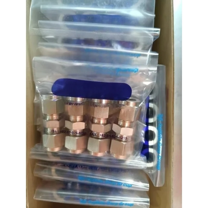 Coupling sleeve straight-through TU-4 TU-6 TU-8 TU-12 (suitable for original imported UNION from Korea TKF)